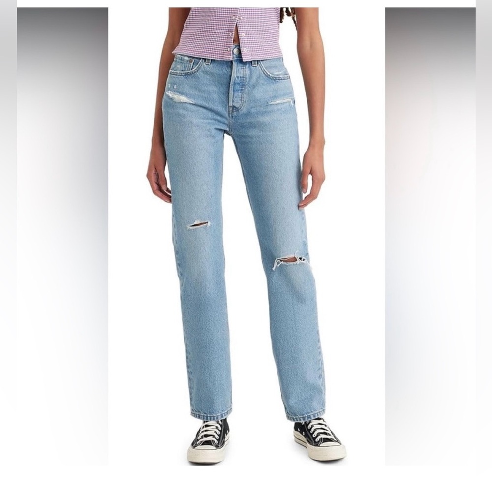 Levi 501 High Rise Straight Jean